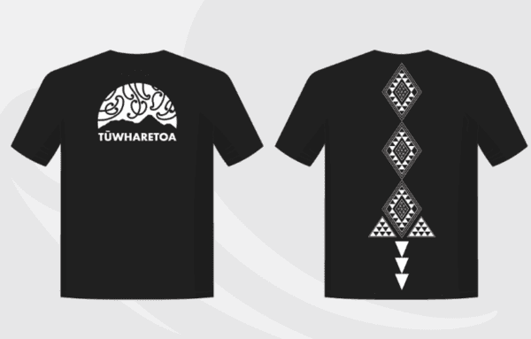 Whenua Tee - Kowhaiwhai / Tuara