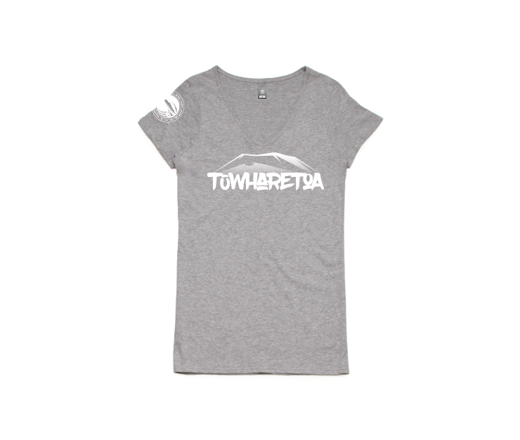 Ladies - V-Neck T-Shirt | Tuwharetoa Maori Trust Board